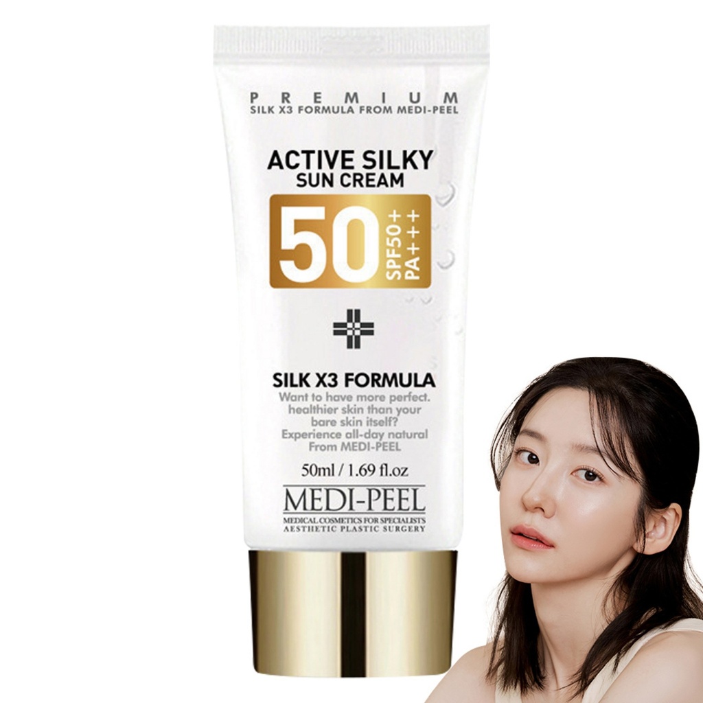 Medi-Peel Active Silky Sun Cream SPF50+ PA+++