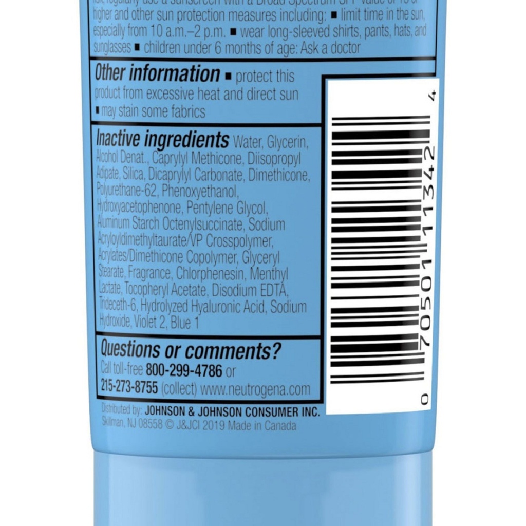 Neutrogena Hydro Boost Water Gel Lotion Sunscreen