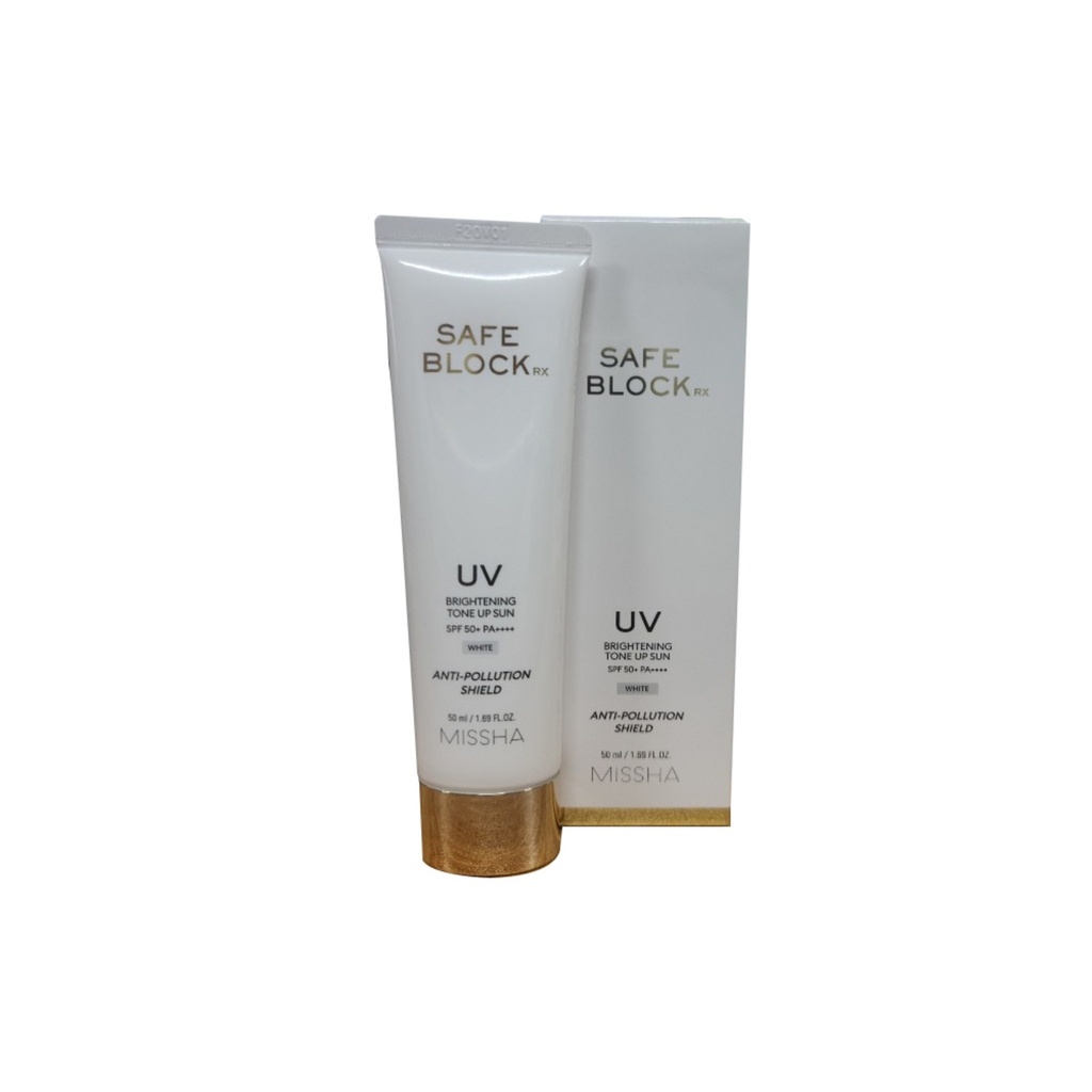 Missha Safe Block RX Brightening Tone-up Sun Cream SPF50+ PA++++