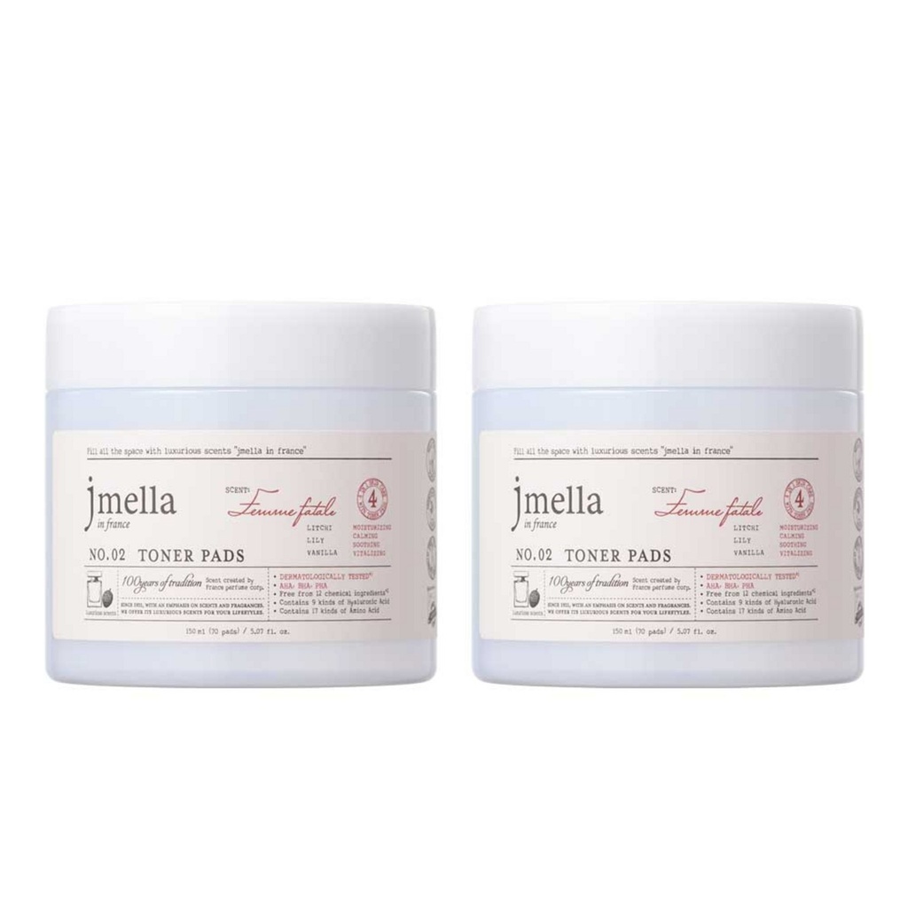 J Mela in France Femme Fatale Toner Pads