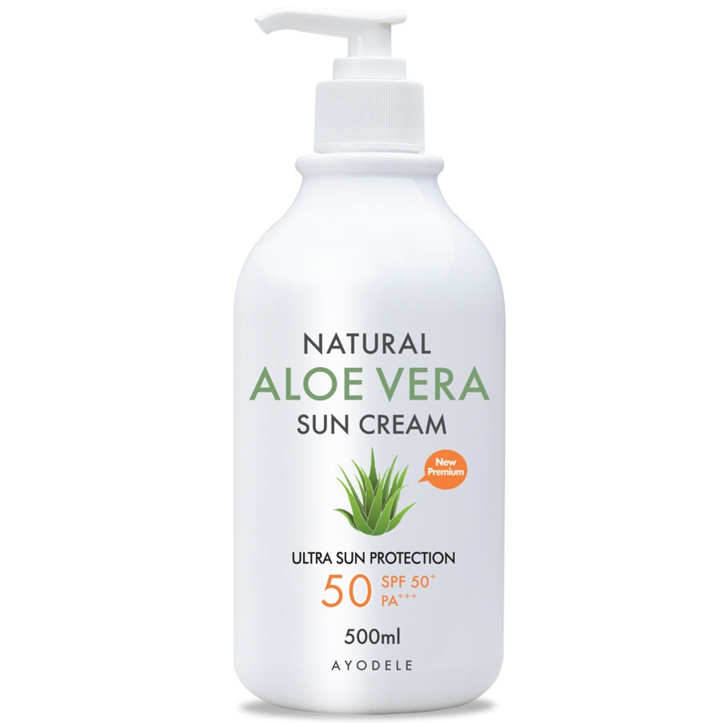 Ayodel Natural Aloe Vera Sun Cream SPF50+ PA+++