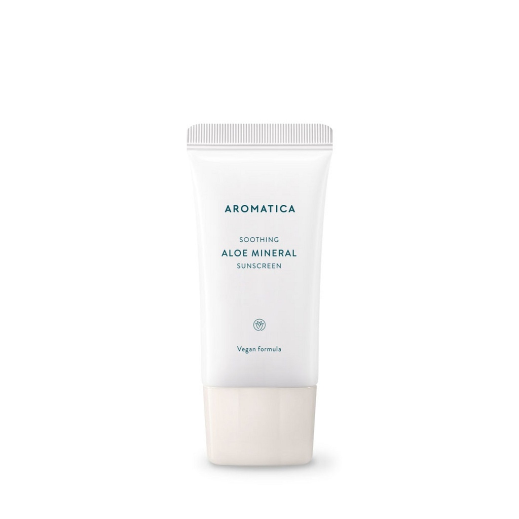 Aromatica Soothing Aloe Mineral Sunscreen SPF50+ PA++++