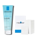 La Roche-Posay Tolerien Purifying Foaming Cream Cleansing Foam 125ml + 40 Cotton Pads Set