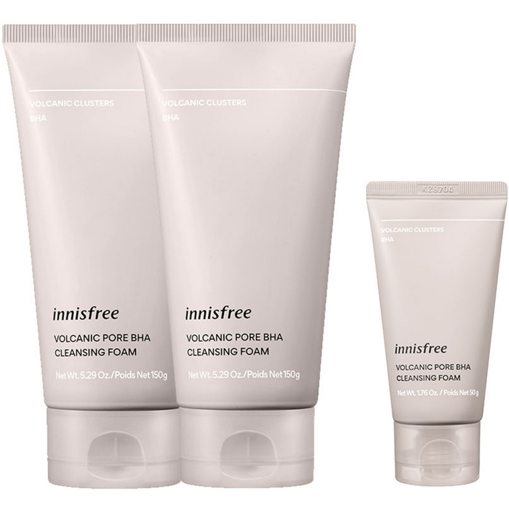 Innisfree Volcanic Pore Baja Cleansing Foam 150g x 2p + 50g Set