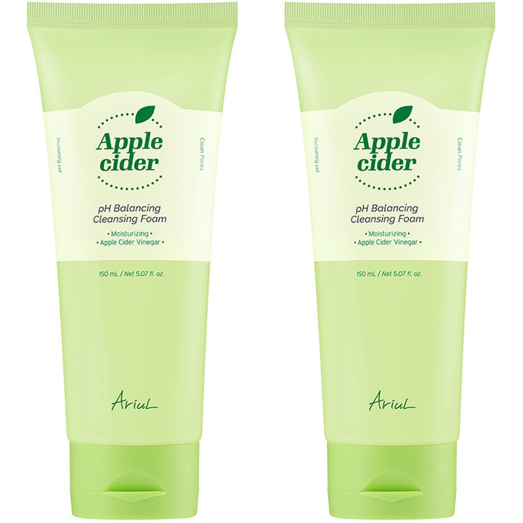 Ariel Vegan Apple Cider pH Weak Acid Balancing Cleansing Foam