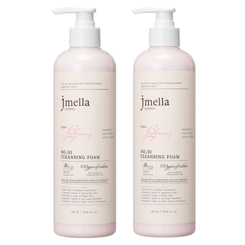 J Mela in France Blooming Peony Cleansing Foam