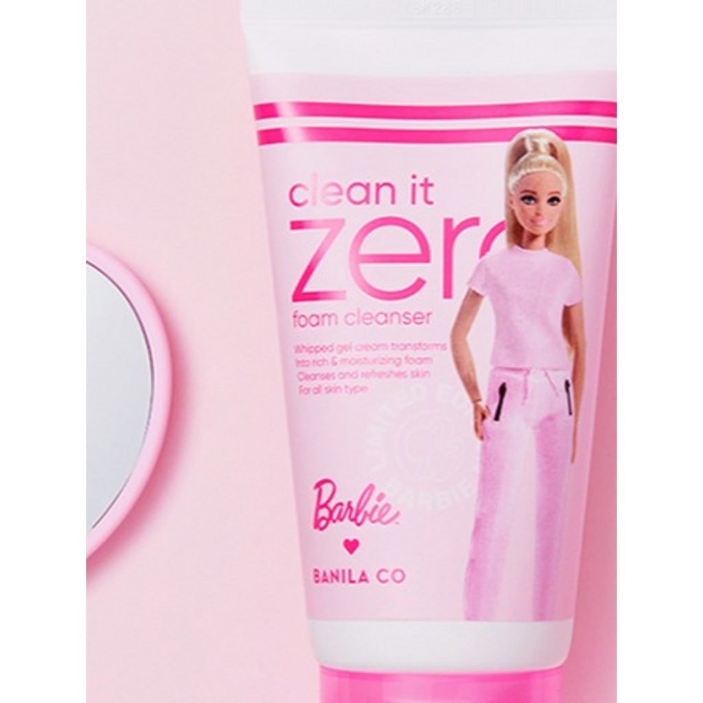 Banila co Clean it Zero Cleansing Foam Barbie Edition