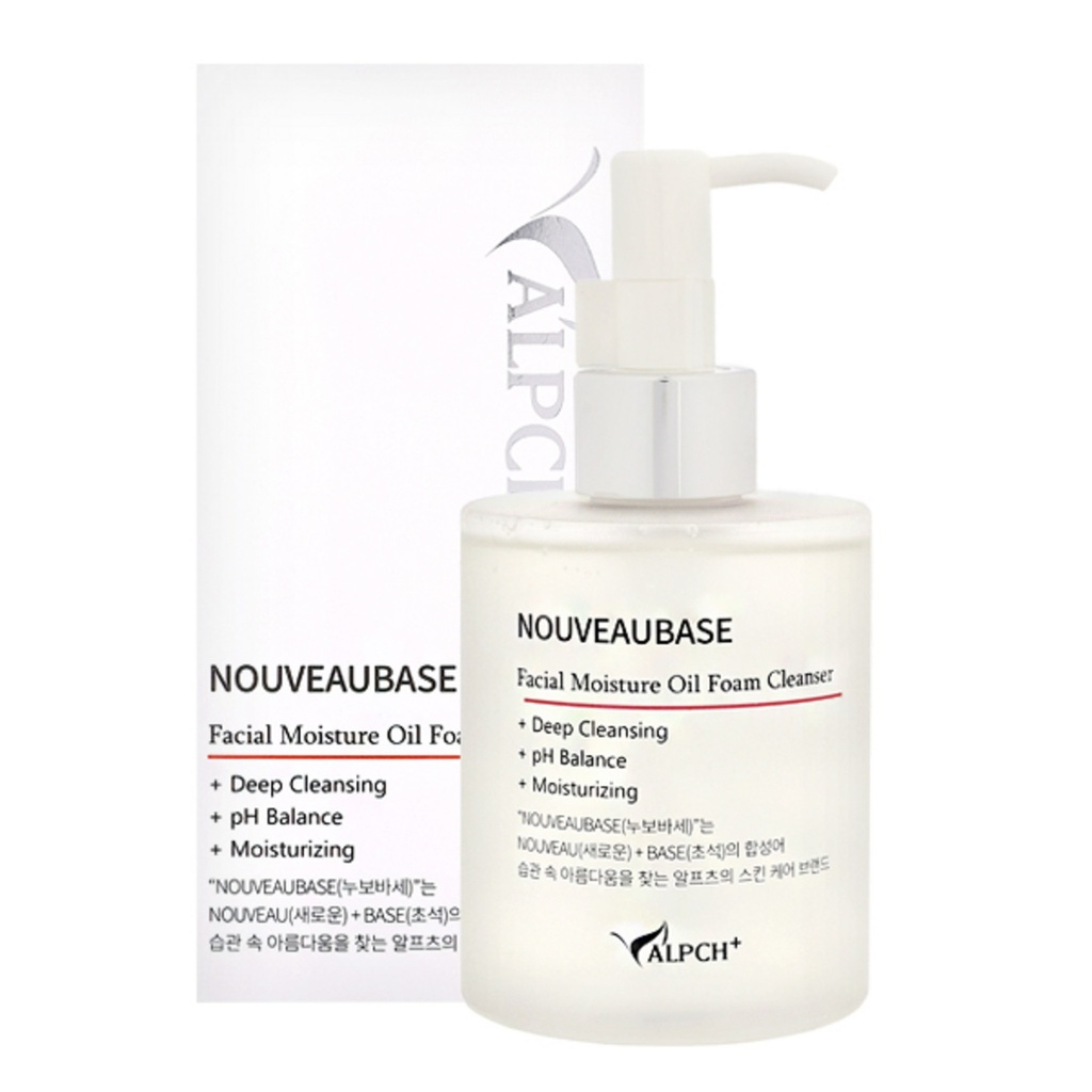 Alfts Noubovase Facial Moisture Oil Foam Cleanser