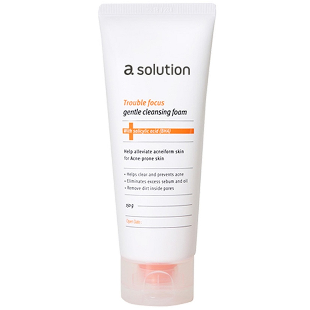 A-solution Trouble Focus Gentle Cleansing Foam