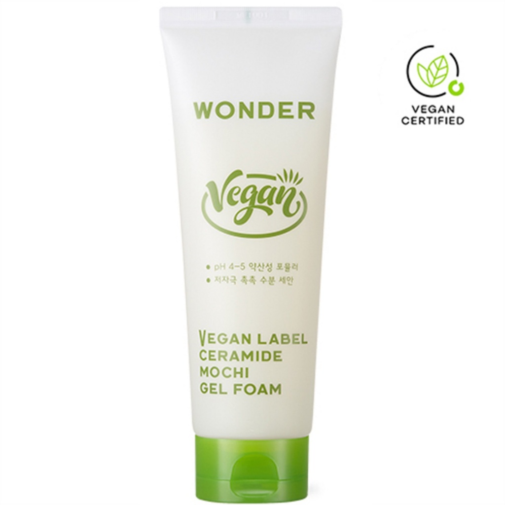 TONY MOLY Wonder Label Ceramide Mochi Acidic Gel Foam Cleanser