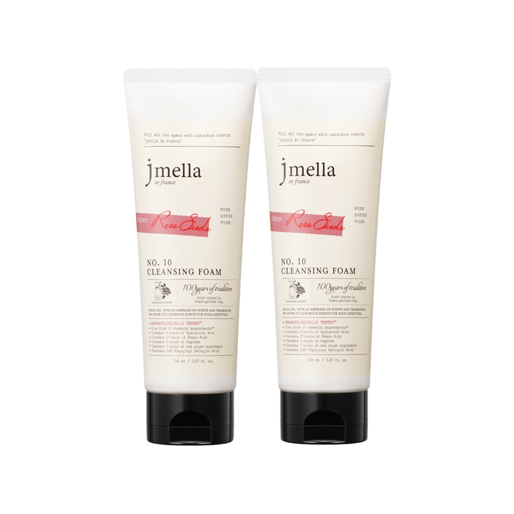 J Mela in France Signature Rose Suede Cleansing Foam