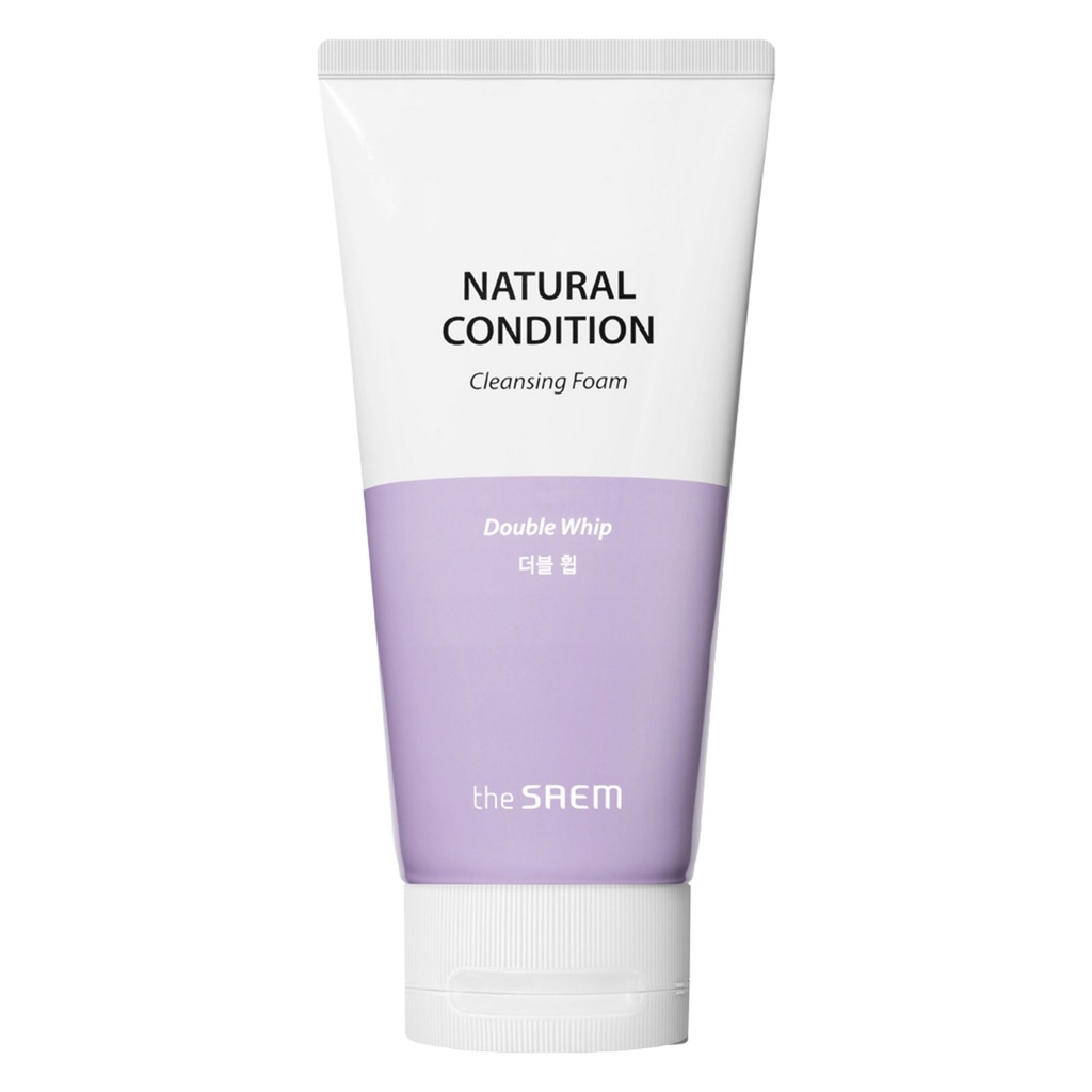 The Saem Natural Condition Cleansing Foam Double Whip