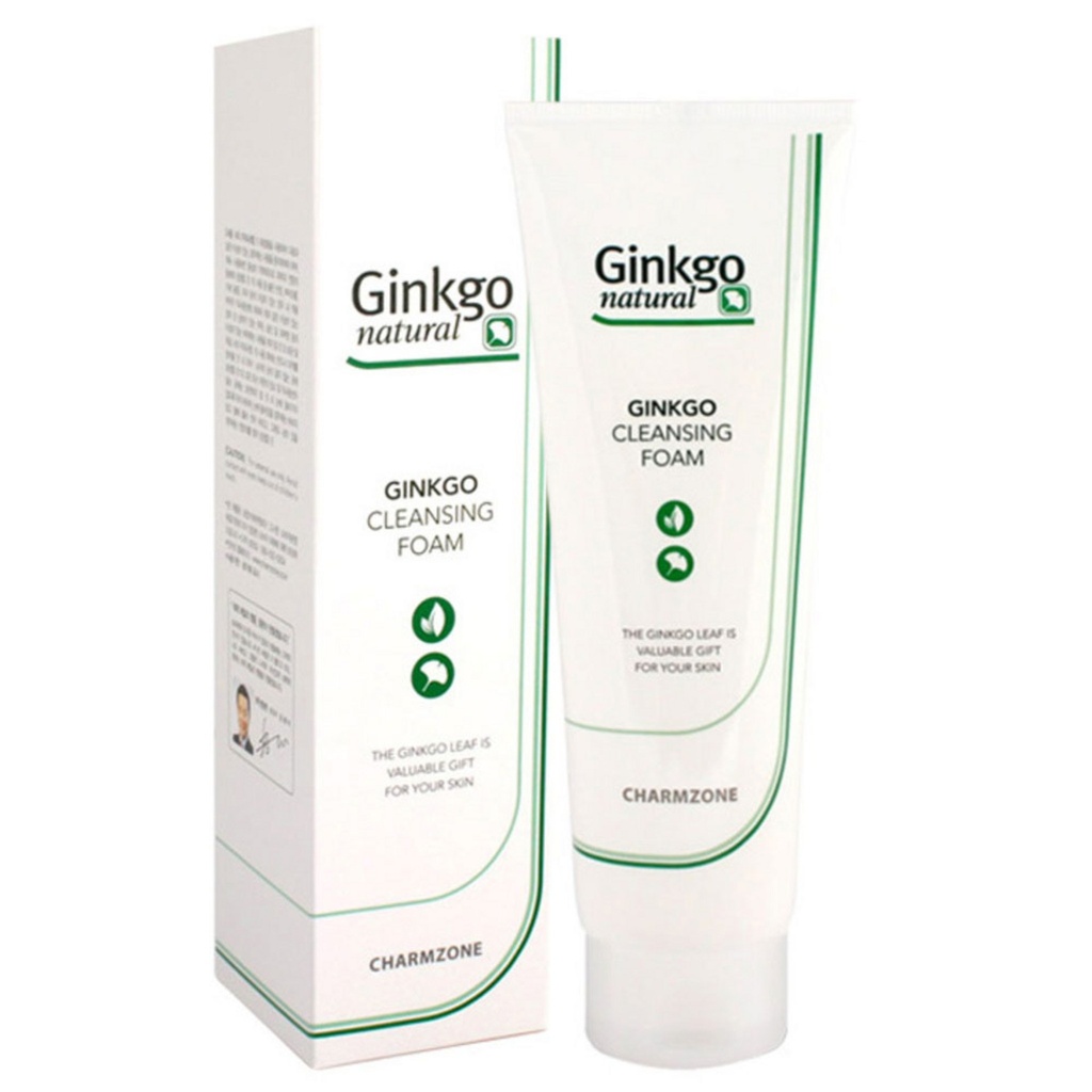 Charm Zone Ginkgo Natural Ginkgo Cleansing Foam