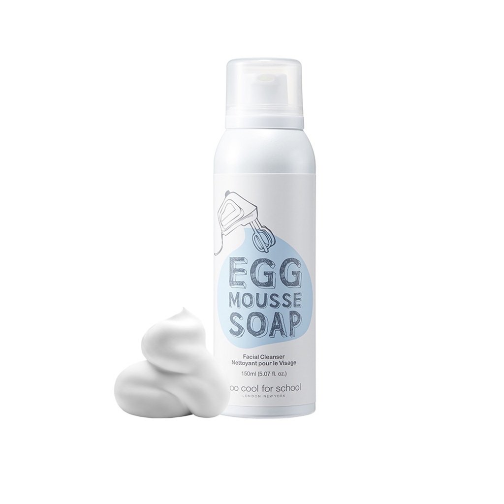 too cool for school egg mousse soap