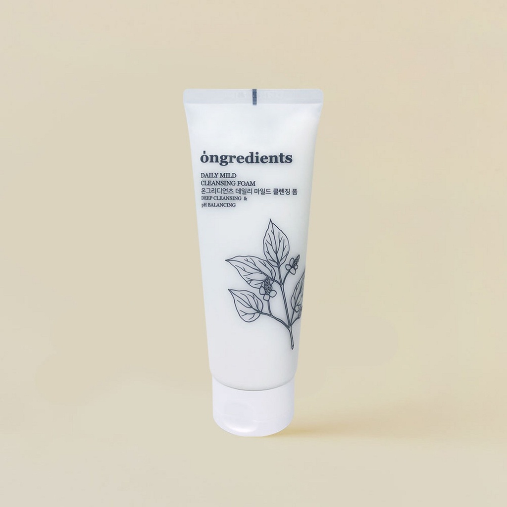 Ongredients Daily Mild Cleansing Foam