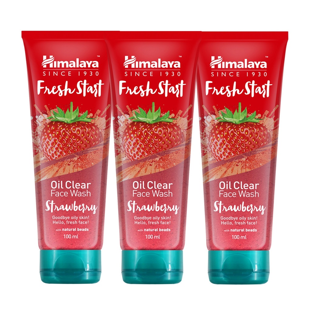 Himalaya Fresh Start Strawberry Cleansing Wash Gel