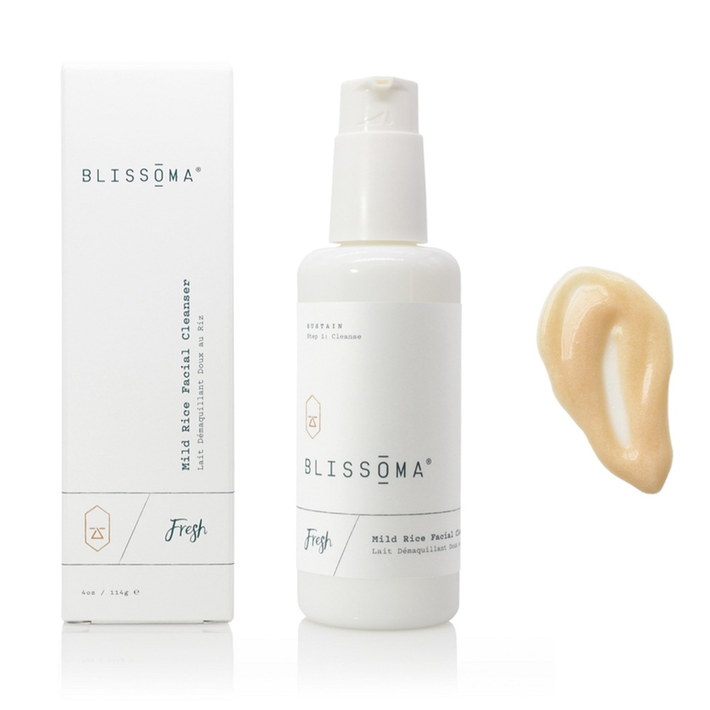 Blissoma Fresh Mild Rice Facial Cleanser