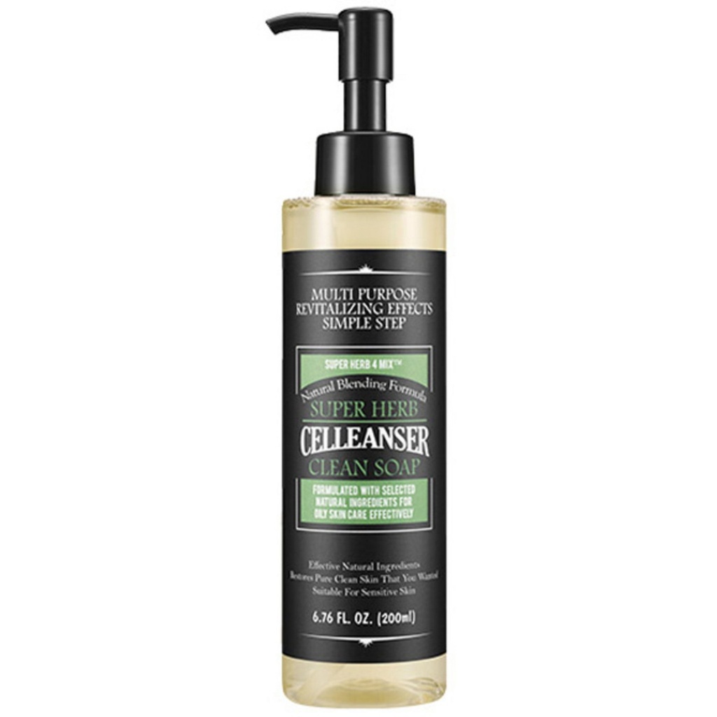 Celinger Super Herb Clean Soap Cleanser