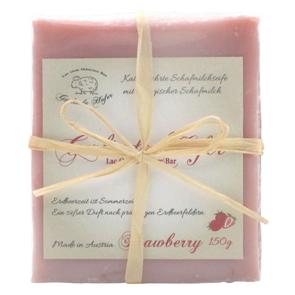 Gelinderhofer Alps Sheep Milk Coldster Strawberry Soap