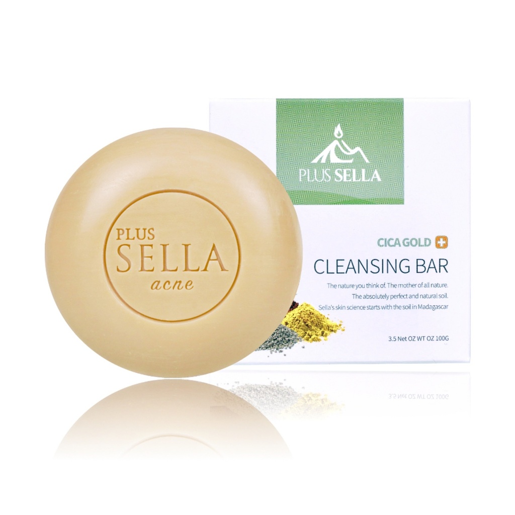 SELLA Cica Gold Cleansing Bar