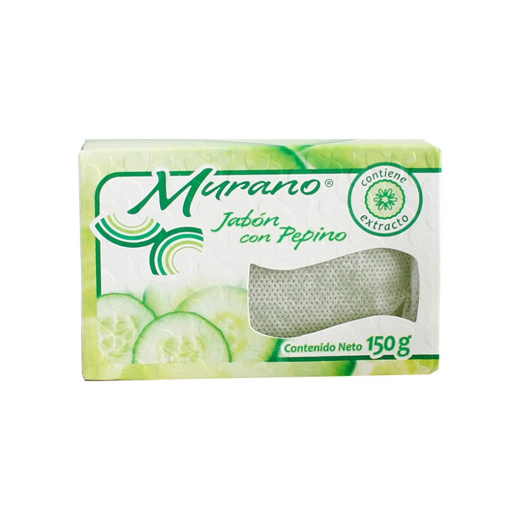 Murano Face Soap Cucumber