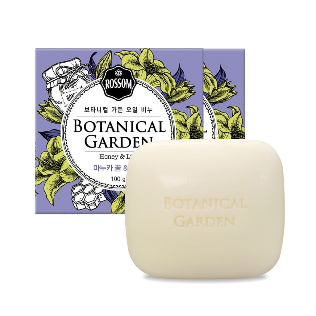 Rossum Botanical Garden Oil Soap Manuka Honey and Lily