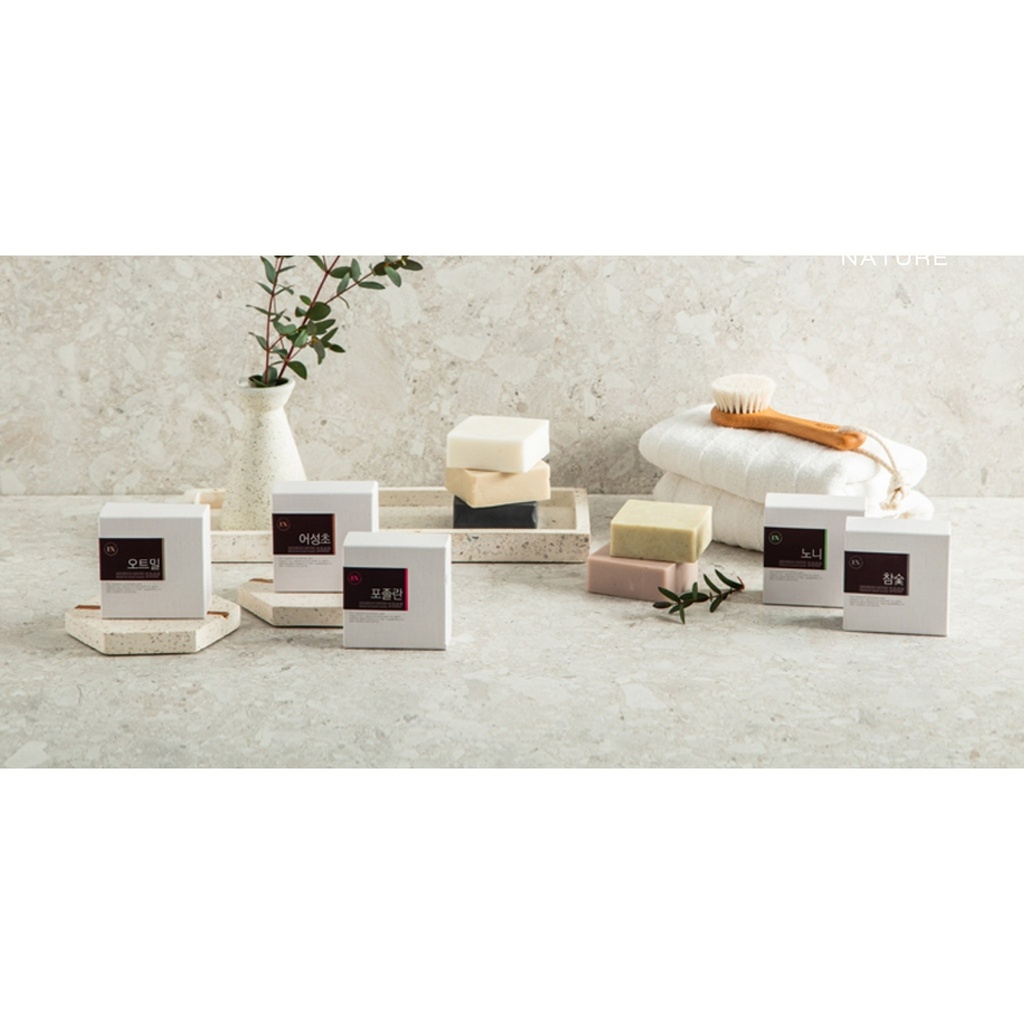 Edelweiss Nature Charcoal Handmade Soap