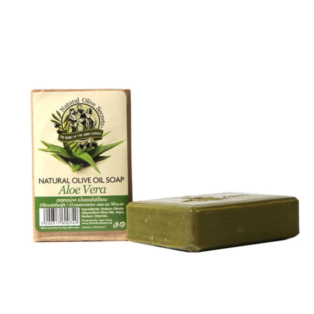 Agno Greece Olive Cleansing Soap Aloe