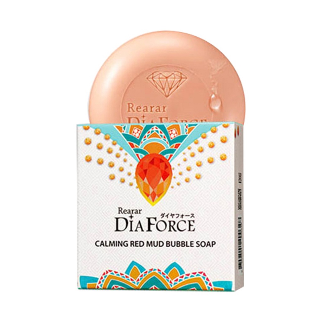 Rare Dia Force Mud Bubble Soap Calming Red