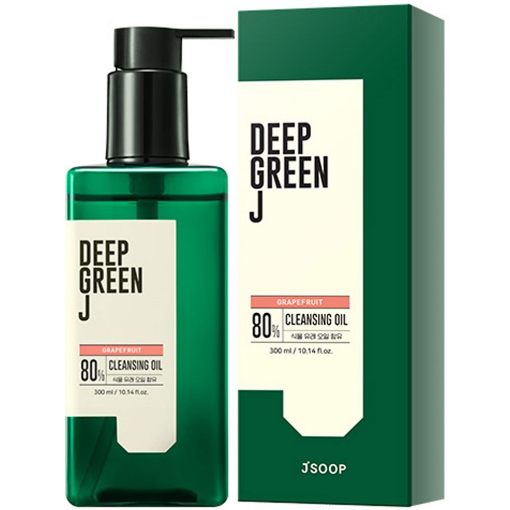 J-sup Deep Green J Perfect Cleansing Oil Grapefruit Fragrance