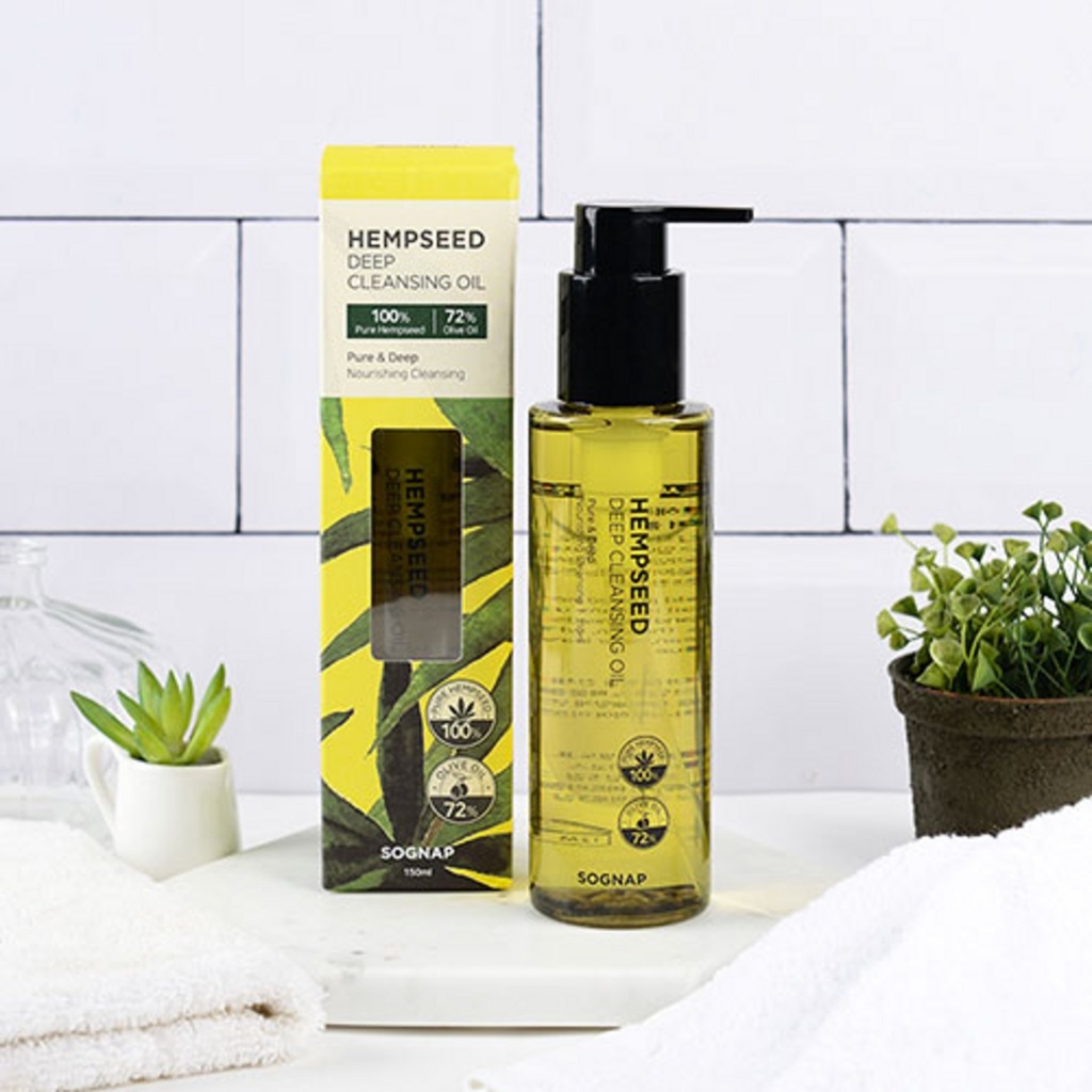 Sognap Hemp Seed Deep Cleansing Oil