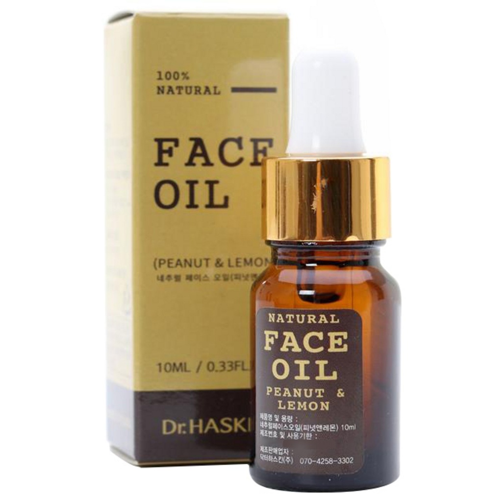 Dr. Haskin Natural Face Oil Peanut and Lemon