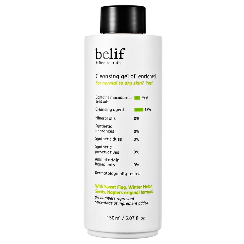 belif Cleansing Gel Oil Enriched