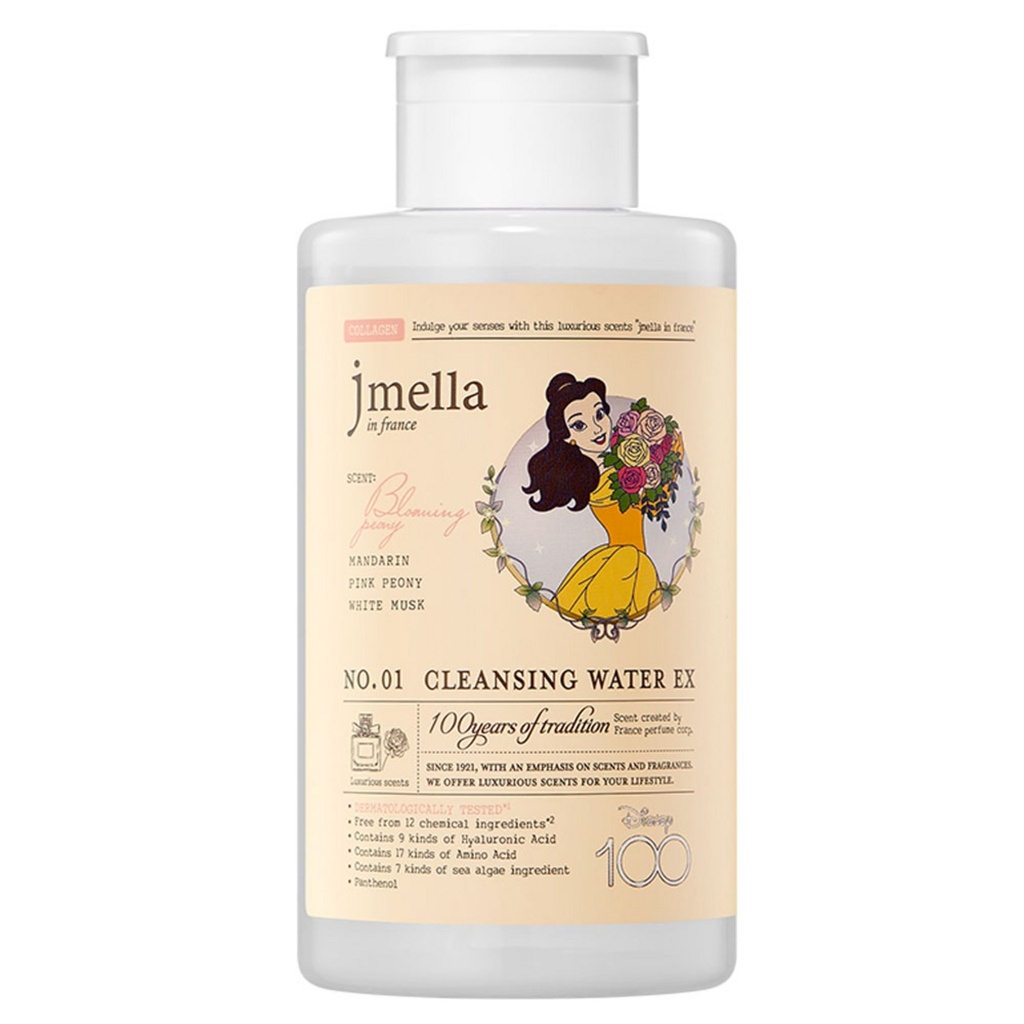 J Mella Disney 100th Anniversary Edition in France Blooming Peony Cleansing Water