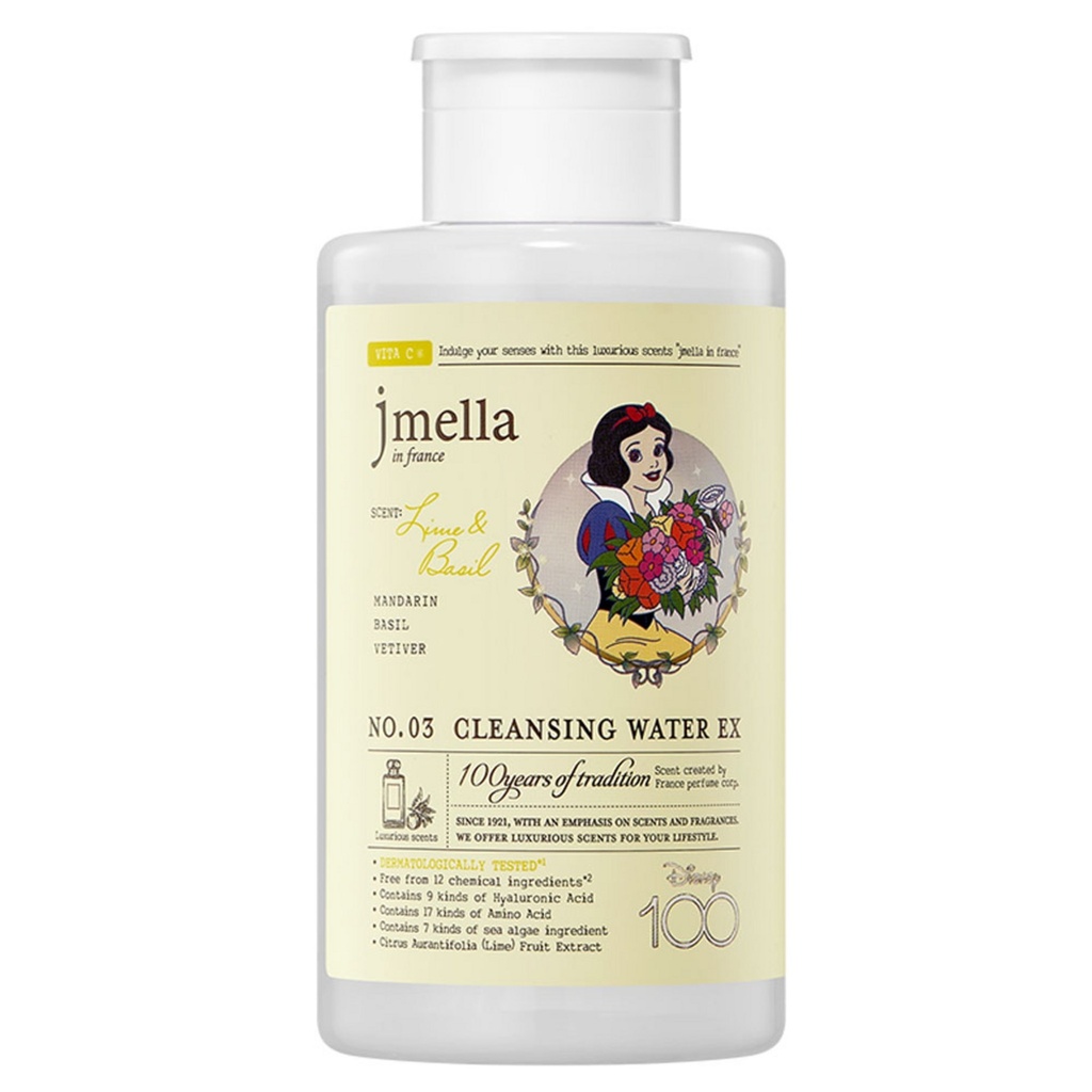 J Mella Disney 100th Anniversary Edition French Lime and Basil Cleansing Water