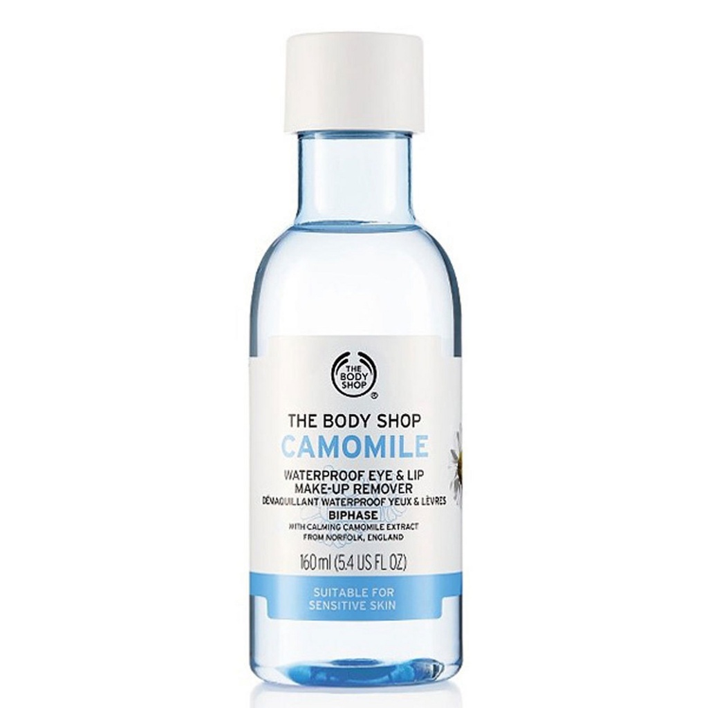 The Body Shop Chamomile Waterproof Eye and Lip Makeup Remover