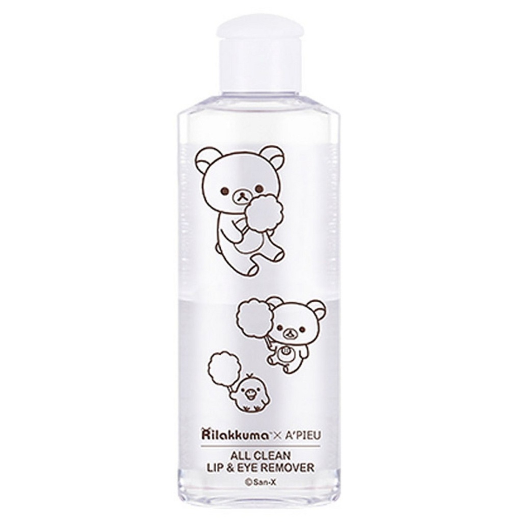 APIEU All Clean Lip & Eye Remover White Lily Rilakkuma Edition