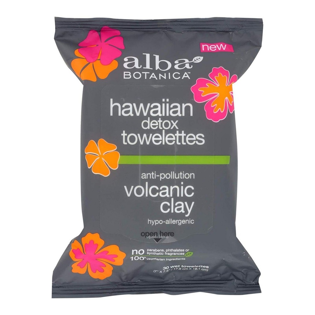 Alba Botanica Hawaiian Detox Towelettes
