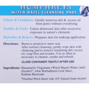 Humphreys Witch Hazel Cleansing Pads