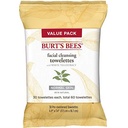 Burt's Bees Facial Cleansing Towelette White Tea Extract 17.5 x 18.7cm