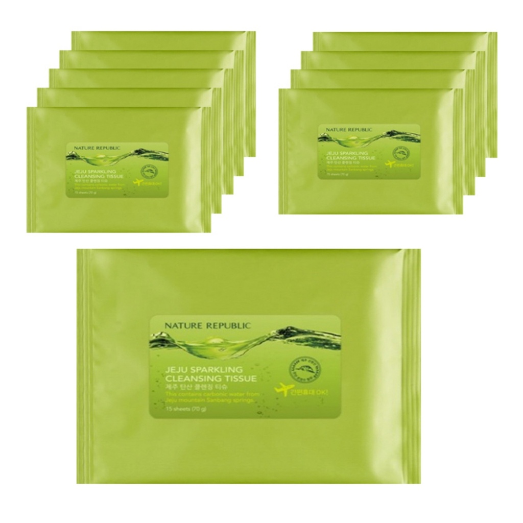 Nature Republic Jeju Carbonated Cleansing Tissue