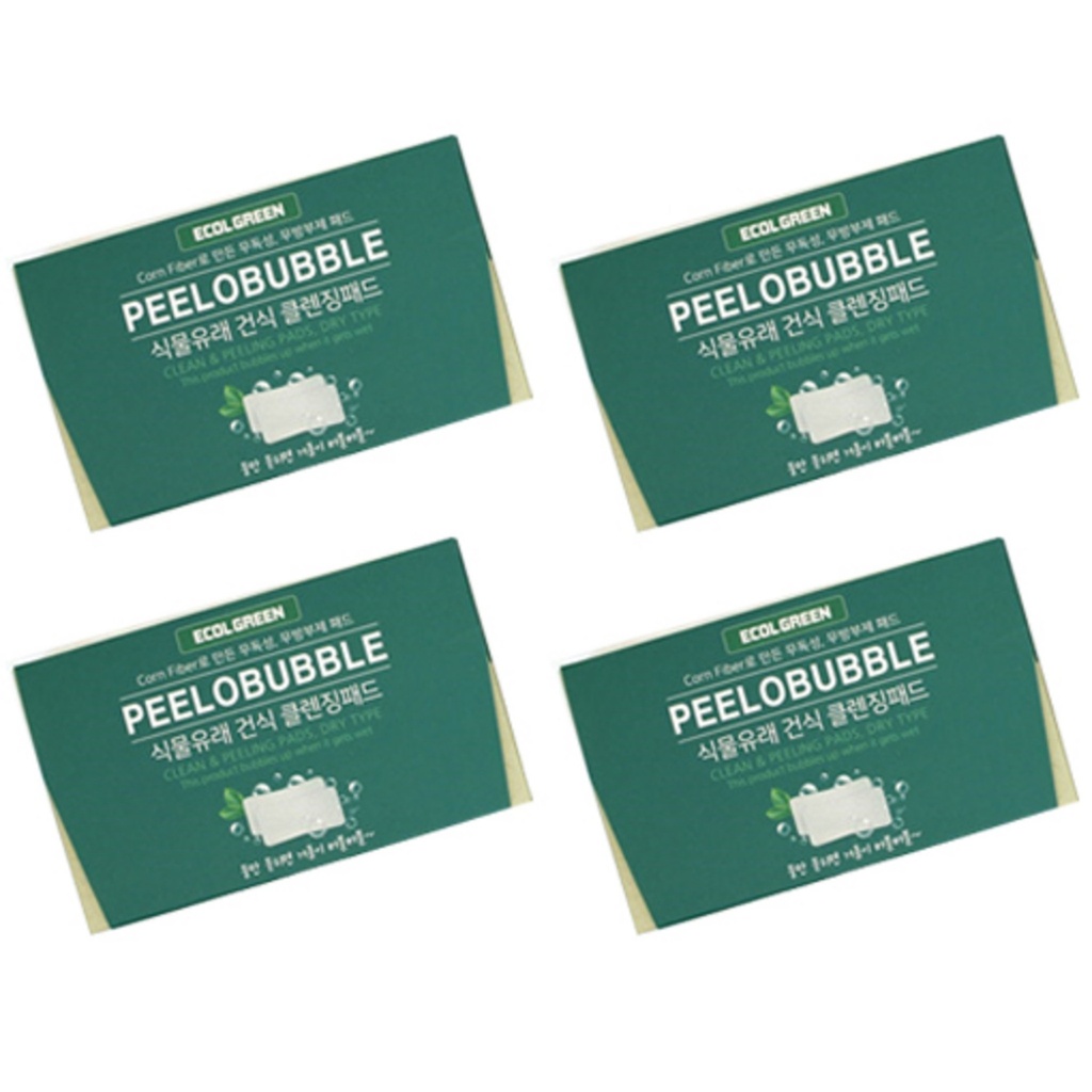 Ecogreen Pillow Bubble PLA Dry Cleansing Pad Wide