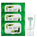 Ginkgo All New Cleansing Tissue 50 sheets x 3p + Cleansing Foam 40ml