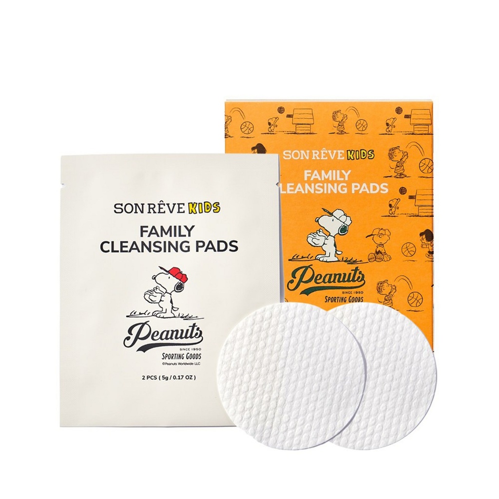 Songlev Kids Peanuts Snoopy Family Cleansing Pad