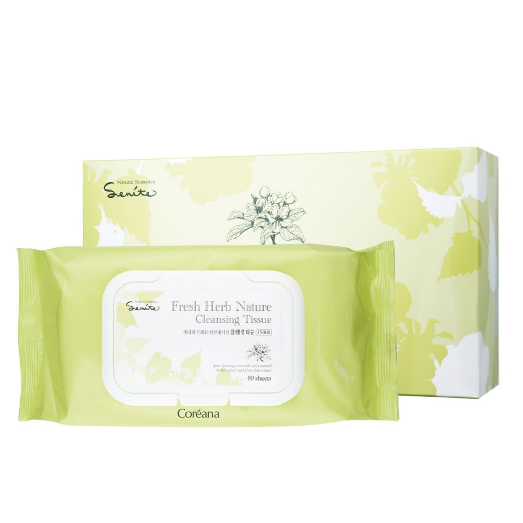 Coreana Senite Fresh Herb Nature Cleansing Tissue