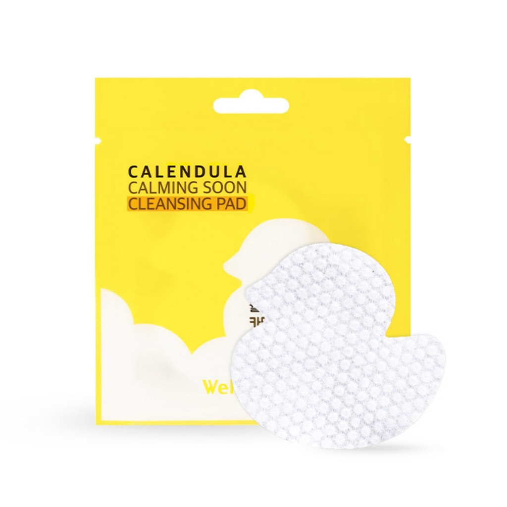 WellDerma Calendula Calming Pure Cleansing Pad Pouch 6ml