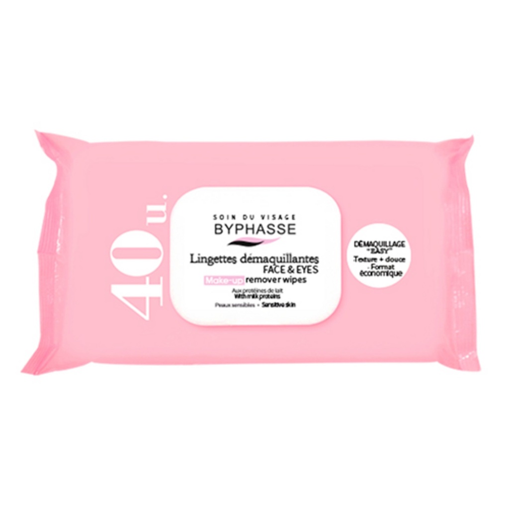 Bypasse Makeup Remover Cleansing Tissue Milk Protein