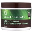 Desert Essence Natural Tea Tree Oil Facial Cleansing Pad Original