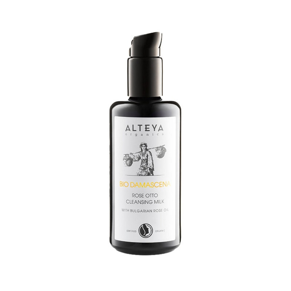 Altiya Organics Bio Damascena Rose Otto Cleansing Milk