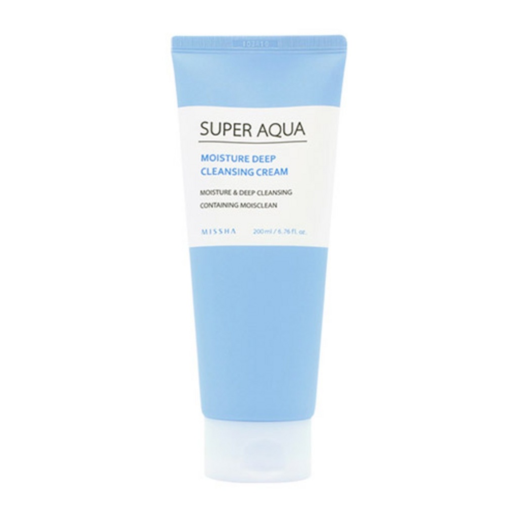 Missha Super Aqua Moisture Deep Cleansing Cream